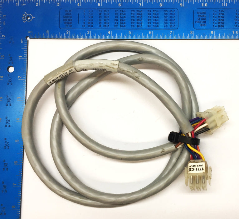 Allen-Bradley 5' Power Supply Cable Cord 635232 (01E) 1771-CD NOS