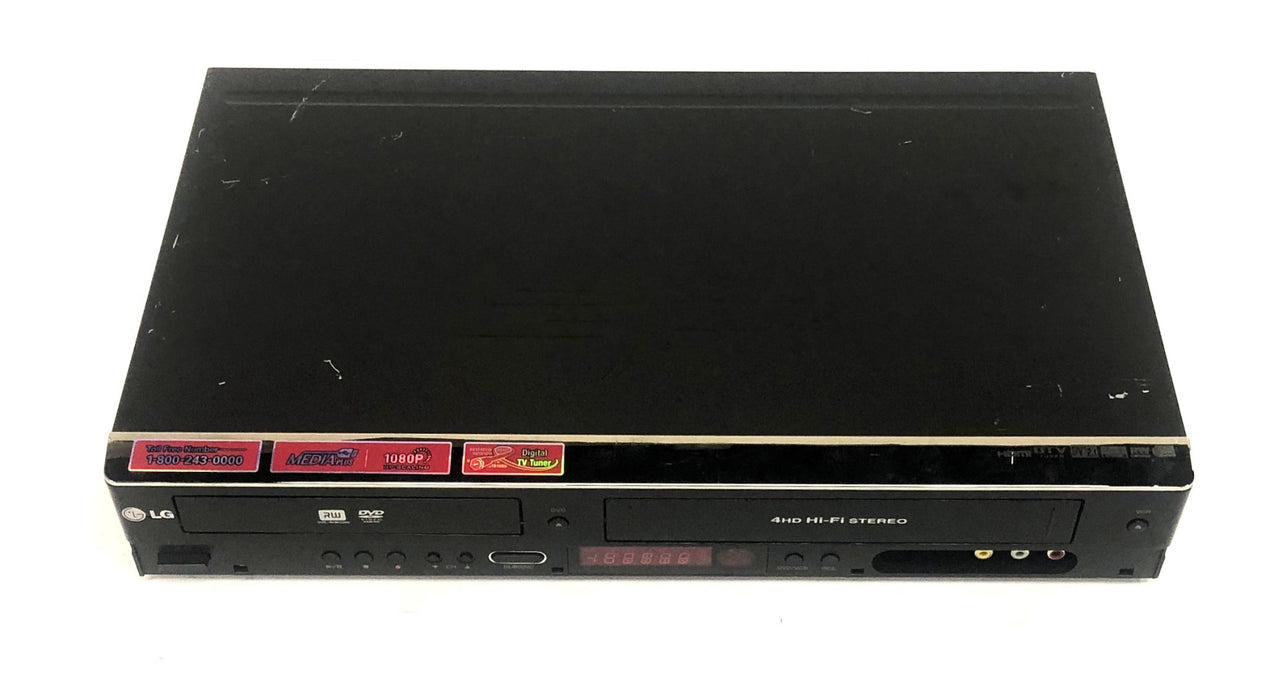 LG Electronics DVD/Video Cassette Recorder MEZ303637 No Power Cord USED