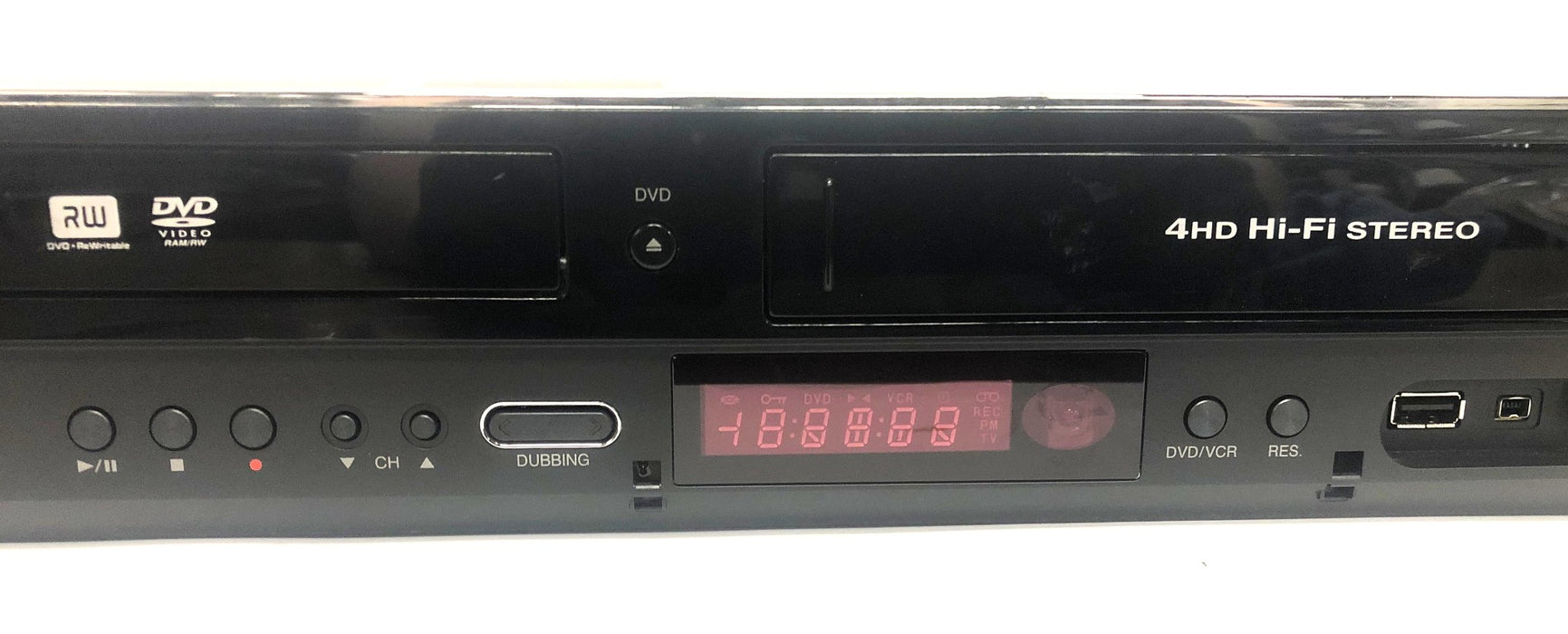 LG Electronics DVD/Video Cassette Recorder MEZ303637 No Power Cord USED