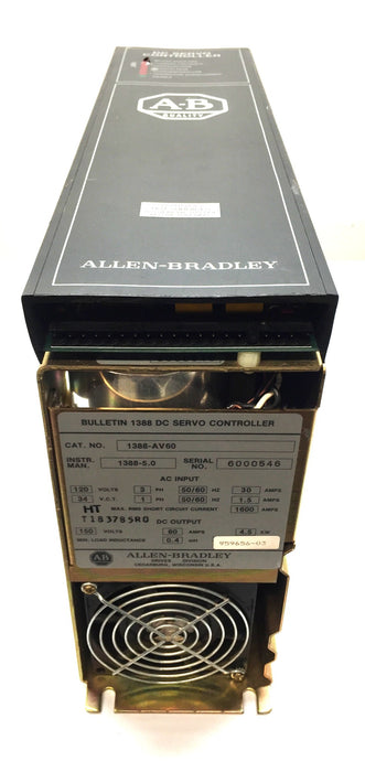 Allen-Bradley Bulletin 1388 DC Servo Controller 1388-AV60 USED