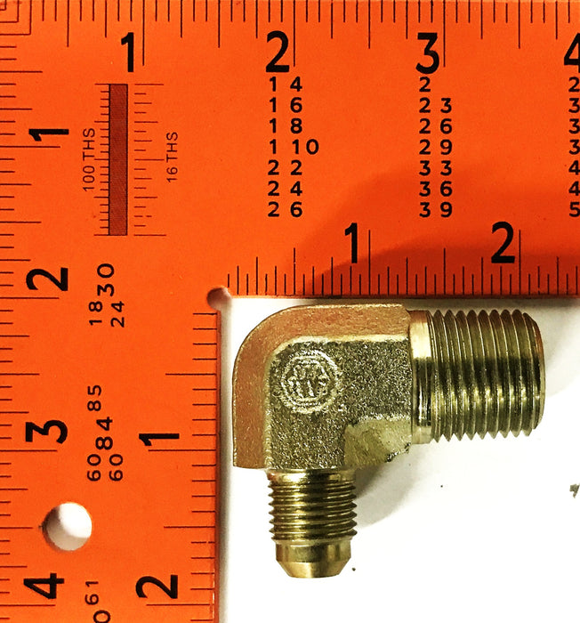 Eaton Weatherhead Brass Elbow C5405X6X8 [Lot of 3] NOS