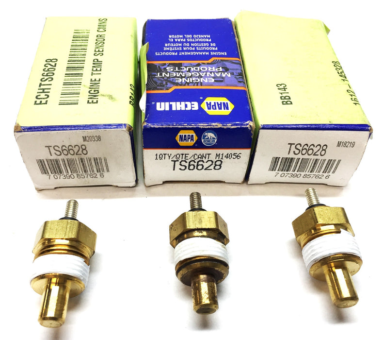 NAPA Echlin Engine Temperature Sensor TS6628 [Lot of 3] NOS