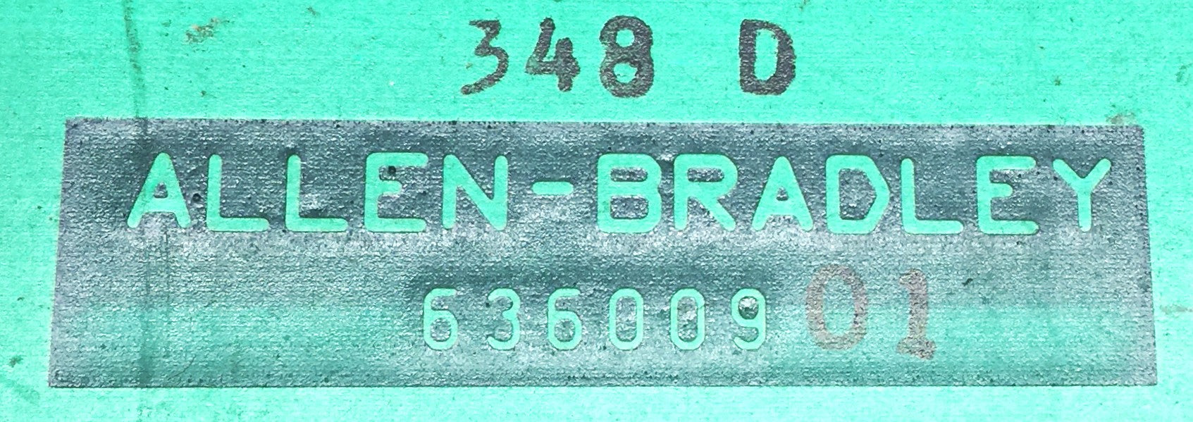 Allen-Bradley 8-Slot Backplane Circuit Board 636009 Rev.5 USED