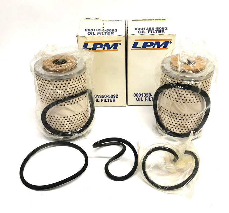 LPM Oil Filter Missing Gasket 1350-5092 [Lot of 2] NOS