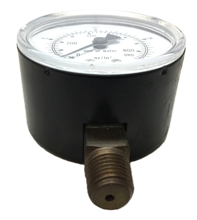 WIKA 2-1/2" Dial 1/4" Thread Pressure Gauge Lower Connection Mount 9851810 NOS