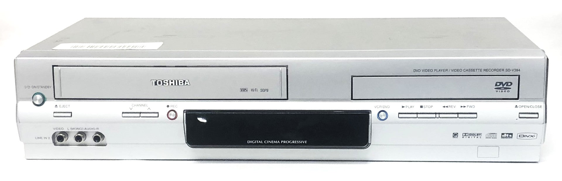 Toshiba DVD/VCR Deck SD-V394SU No Remote USED