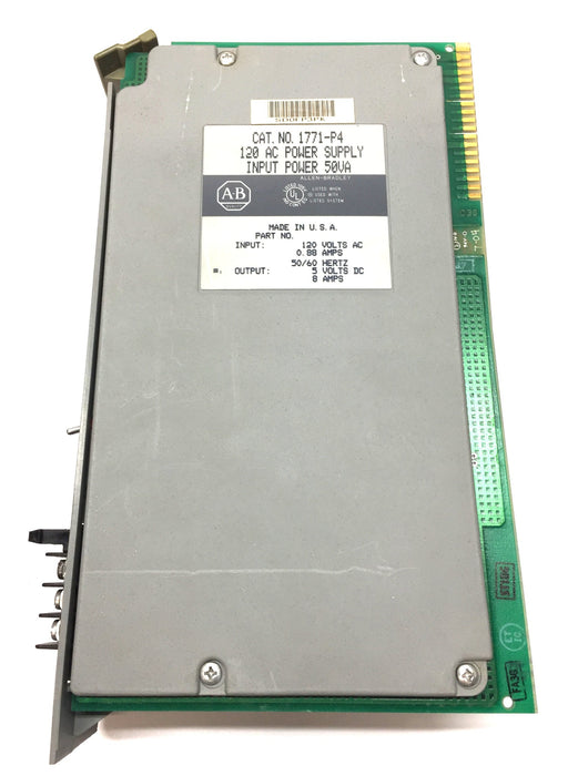 Allen-Bradley 120 AC Power Supply Input Power 50VA 1771-P4 USED