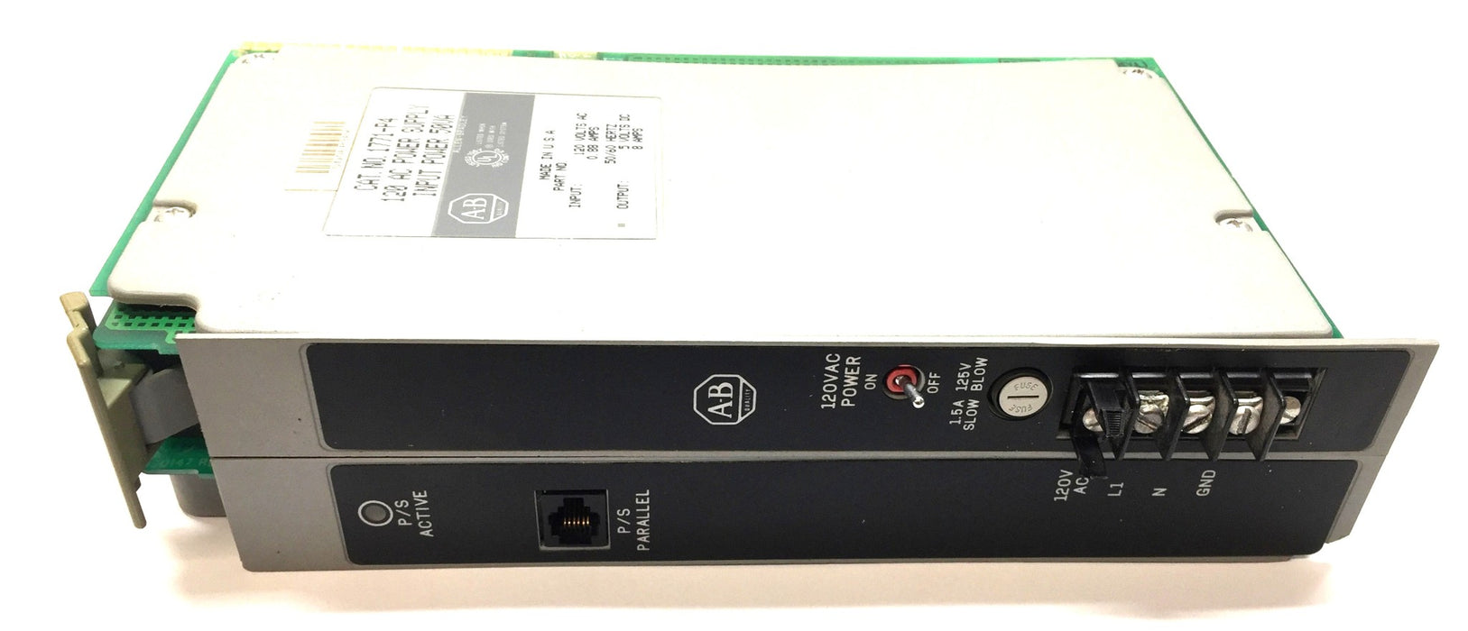 Allen-Bradley 120 AC Power Supply Input Power 50VA 1771-P4 USED