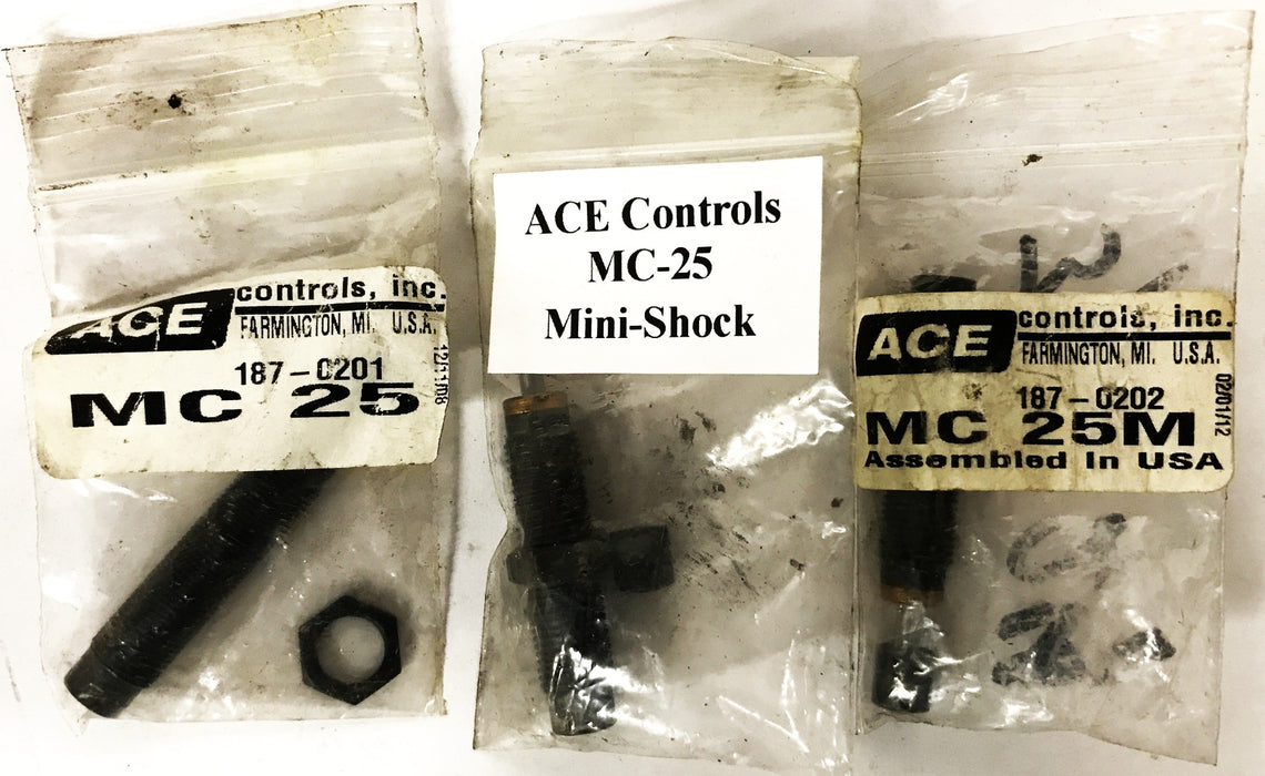 ACE Mini-Shock Absorber MC25/M [Lot of 3] NOS