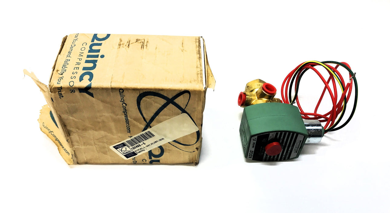 Asco Red-Hat II Solenoid Valve 120496-5 NOS