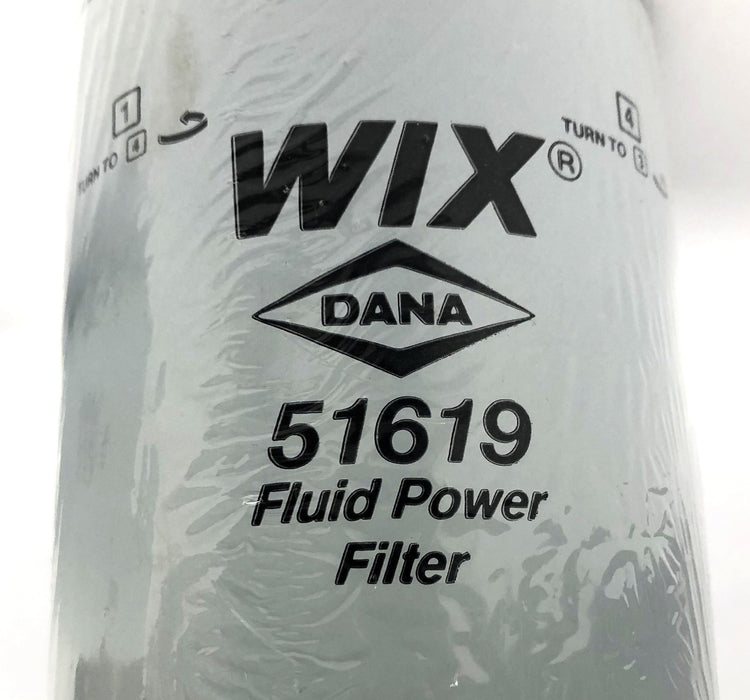 WIX Dana Fluid Power Filter 51619 [Lot of 3] NOS