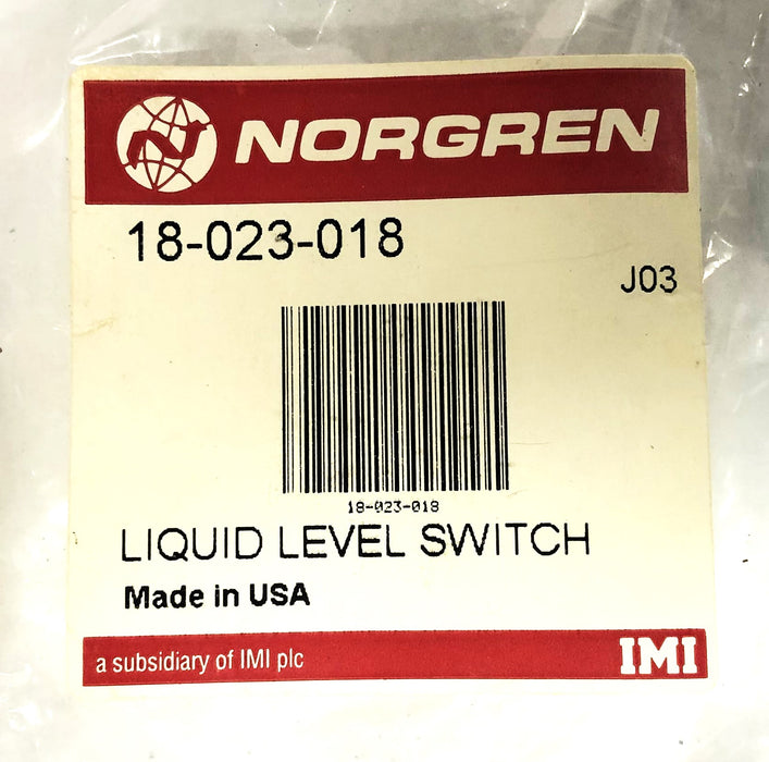 Norgren Liquid Level Switch 18-023-018 NOS