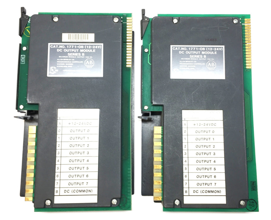 Allen-Bradley 12-24V DC Output Module 1771-OB (960093) [Lot of 2] USED