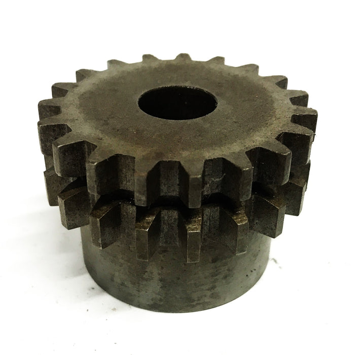 Ramsey Gear 19-Tooth Double-Row Winch Chain Sprocket 229672-A-19T NOS