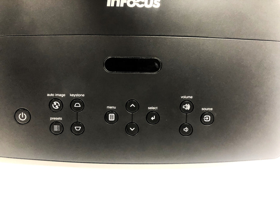 InFocus 100-240VAC 3.0A 50-60Hz Projector IN2104 No Power Cord Or Wiring USED