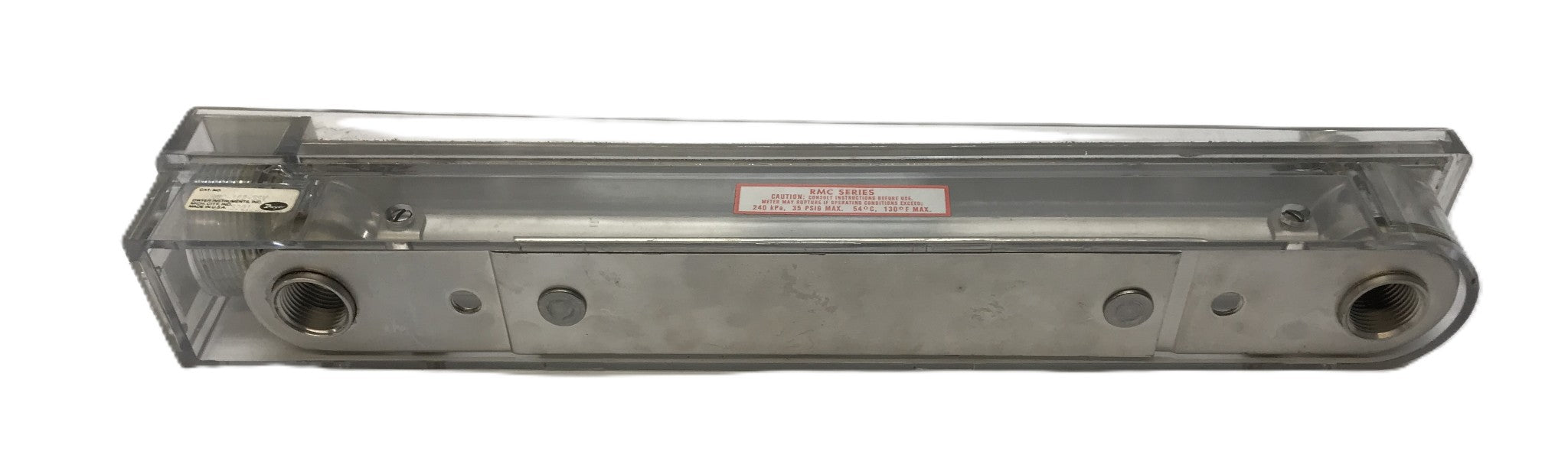 Dwyer Master Flowmeter (Missing Black Cap) (No Hardware) RMC-102-SSV USED
