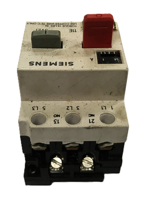 Siemens Protector Circuit Breaker 3VE1010-2G NOS