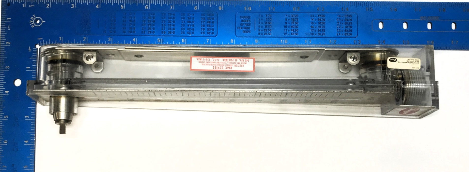 Dwyer Master Flowmeter (Missing Black Cap) (No Hardware) RMC-102-SSV USED