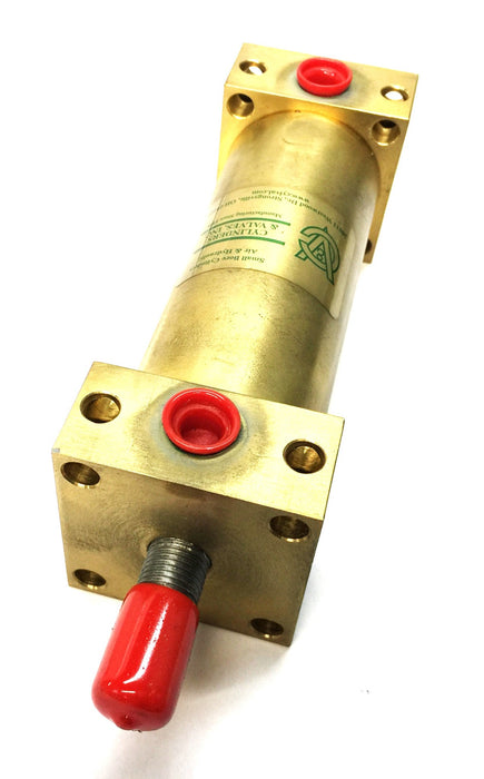 Cylinders and Valves Brass Pneumatic Air Cylinder UC1500 (TC700 2S) NOS