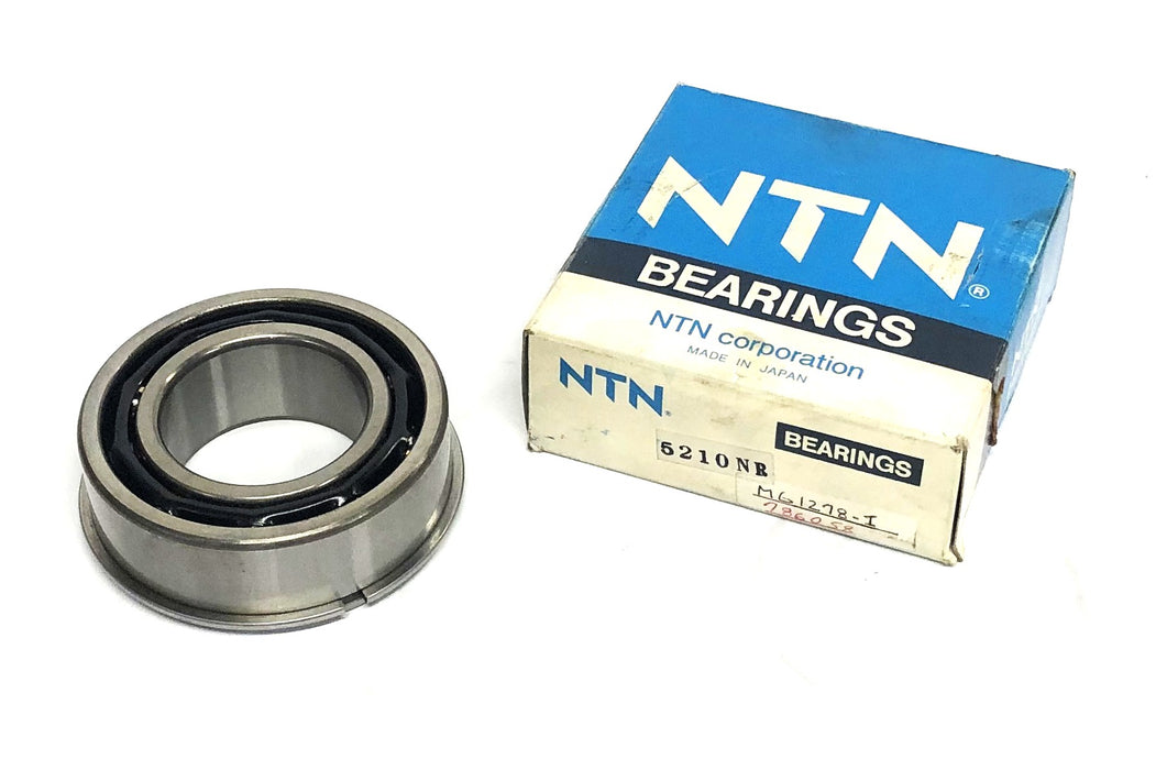 NTN Double Row Ball Bearing With Snap Ring 5210NR NOS