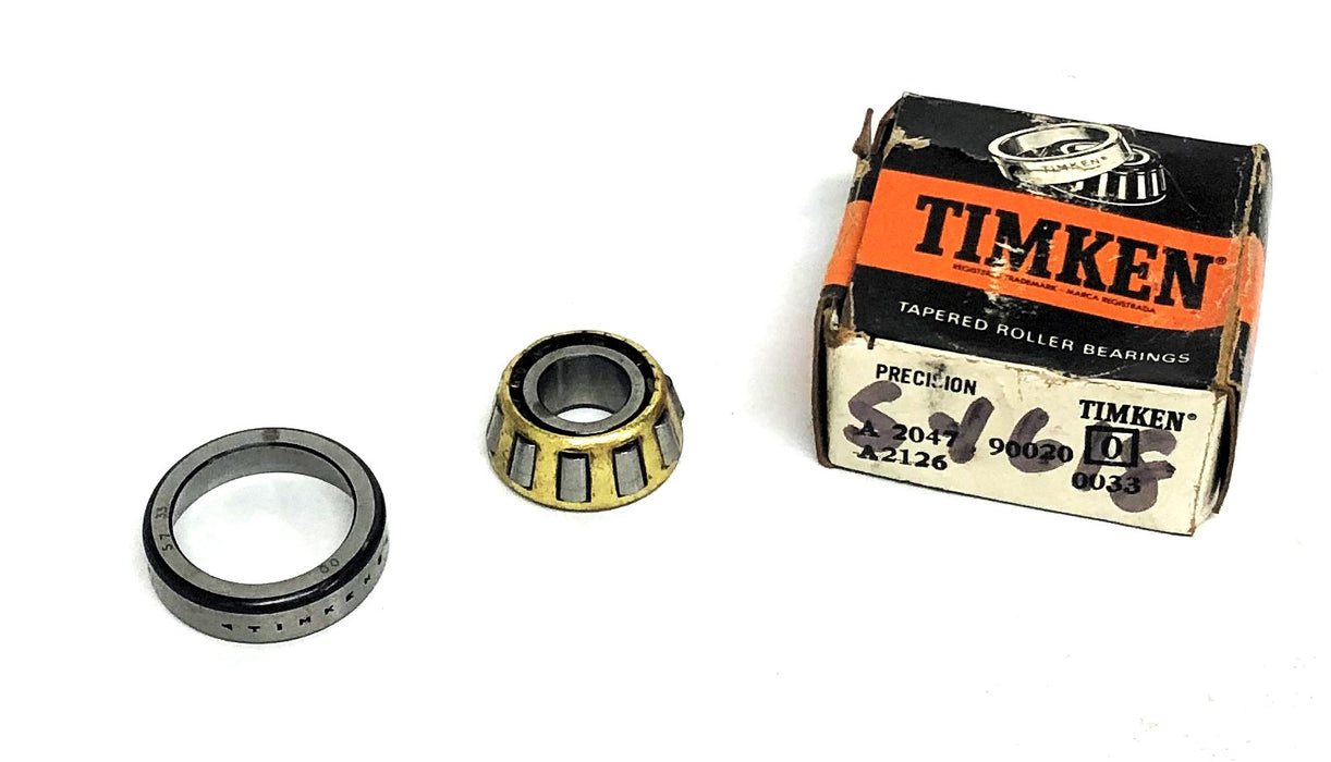 Timken Roller Bearing (57 33) A2047B00/A2126 NOS