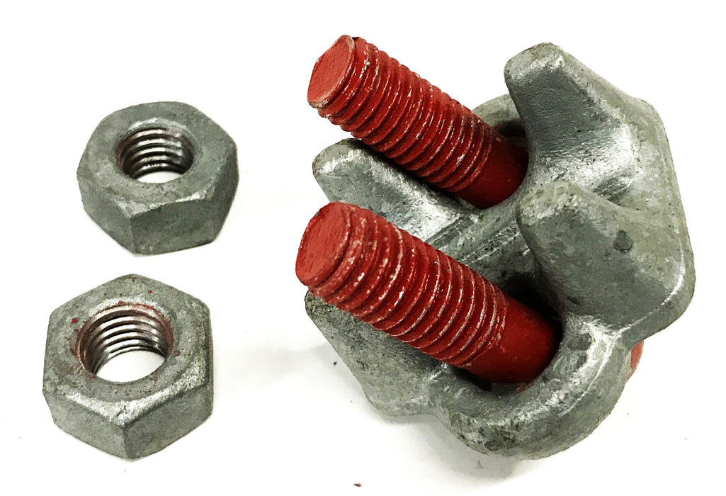 Crosby Clips 1/2 inch U-Bolt Wire/Rope Clip 1010131 [Lot of 4] NOS