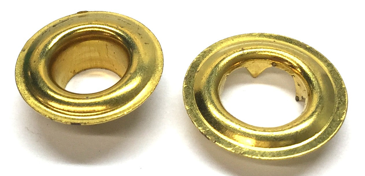 Lord and Hodge Figure 101 Size#0 Brass Teeth Grommet [Lot of 300] NOS