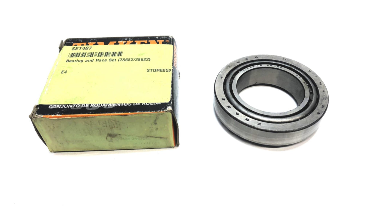 Timken Cup & Cone Bearing SET407 (28682/28622) NOS