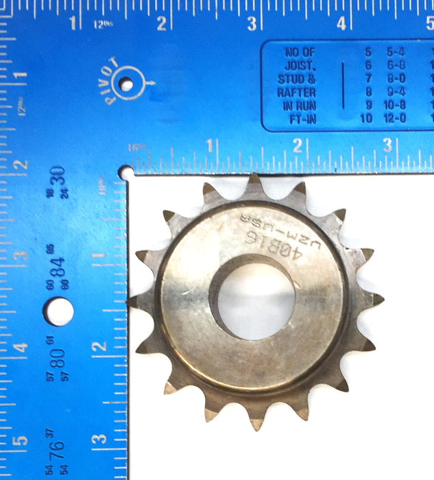 UZM Roller Chain Sprocket 40B16 [Lot of 3] NOS