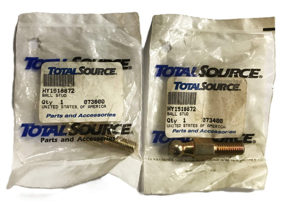 Total Source Hyster Ball Stud HY1518872 [Lot of 2] NOS