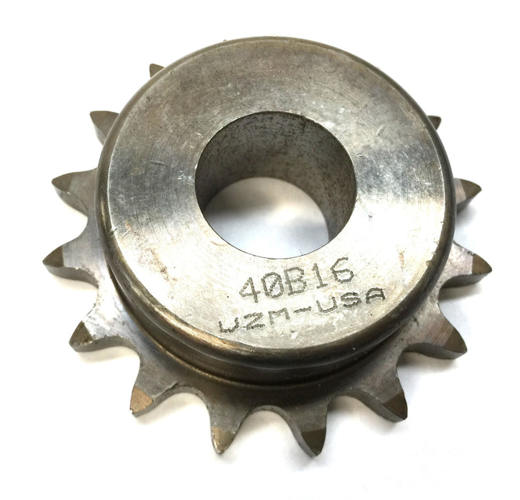 UZM Roller Chain Sprocket 40B16 [Lot of 3] NOS