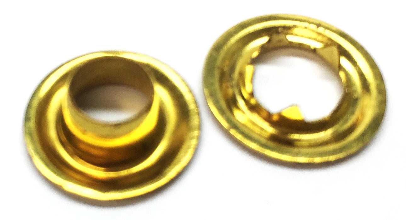 Lord and Hodge Figure 101 Size#0 Brass Teeth Grommet [Lot of 300] NOS