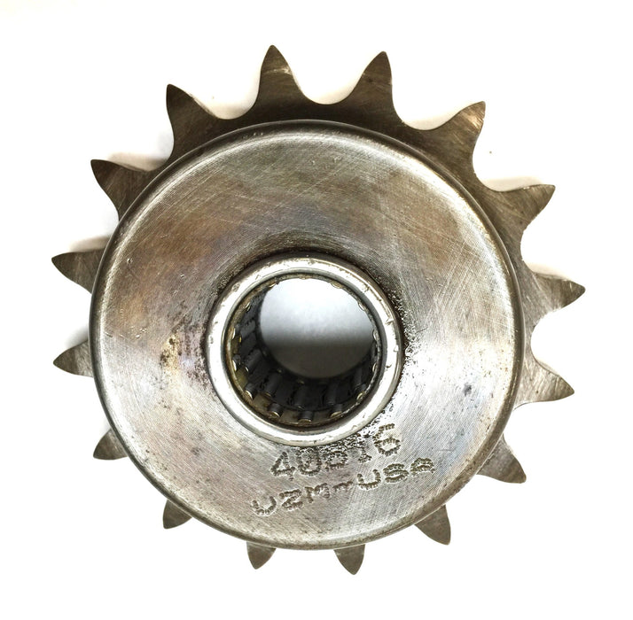 UZM Roller Chain Sprocket 40B16 with Ina Needle Roller Bearing HFLZ101416 NOS