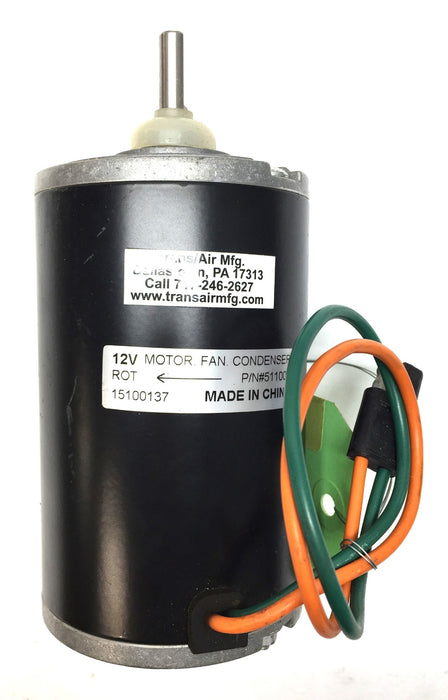 Trans/Air 12V Motor Fan Condenser 511002 NOS