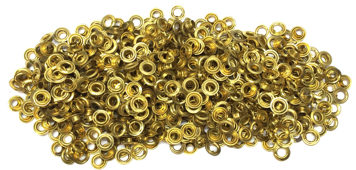 Lord and Hodge Figure 101 Size#0 Brass Teeth Grommet [Lot of 300] NOS