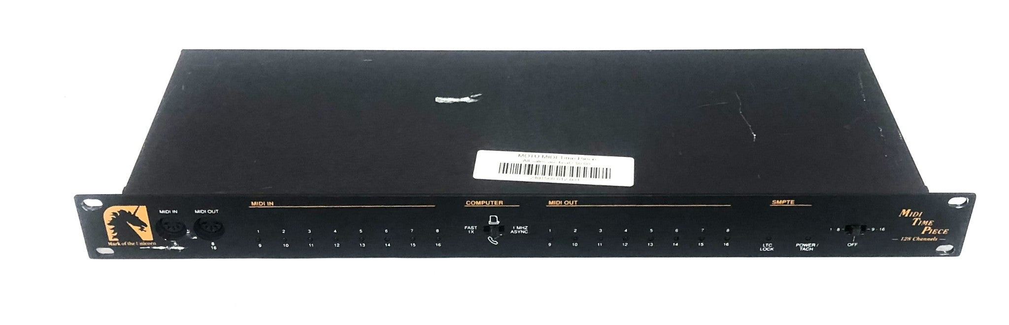 Mark Of The Unicorn MIDI Time Piece 128 Channels No Power Cord USED