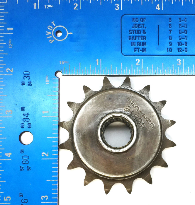 UZM Roller Chain Sprocket 40B16 with Ina Needle Roller Bearing HFLZ101416 NOS