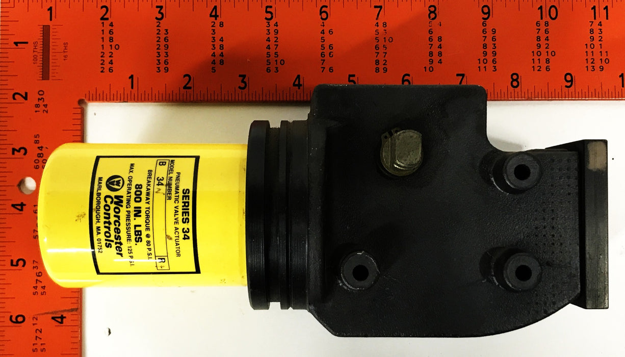 Worcester Controls Pneumatic Valve Actuator B34N USED