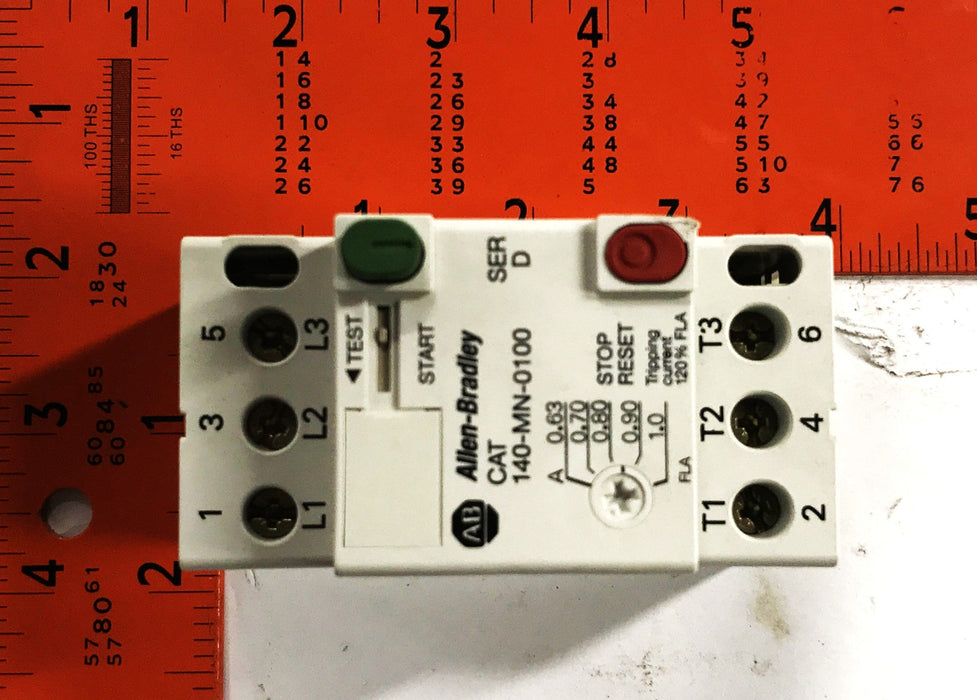 Allen-Bradley Series D Manual Motor Starter 140-MN-0100 [Lot of 2] NOS