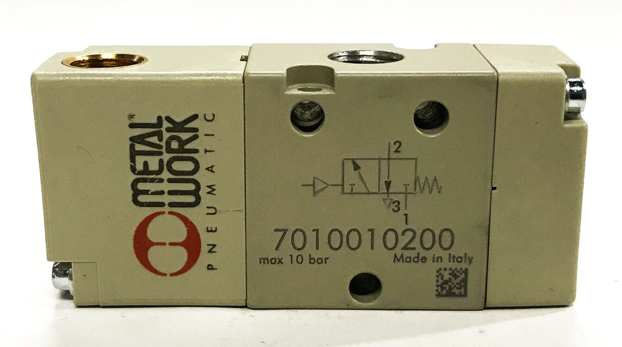 Metal Work Pneumatic Control Valve 7010010200 NOS