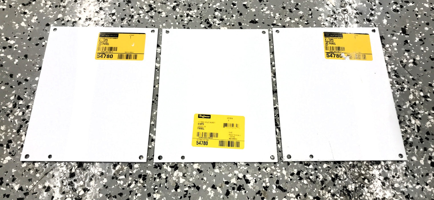 Hoffman 8.75" x 6.88" Interior Panel A-10P8 [Lot of 3] NOS