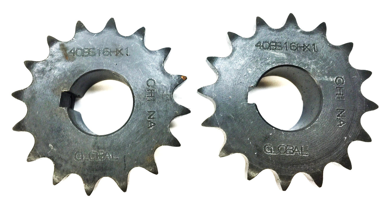 Global Roller Chain Sprocket 40BS16HX1 [Lot of 2] NOS