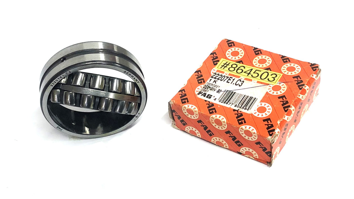 FAG Spherical Roller Bearing 22207E1.C3 NOS