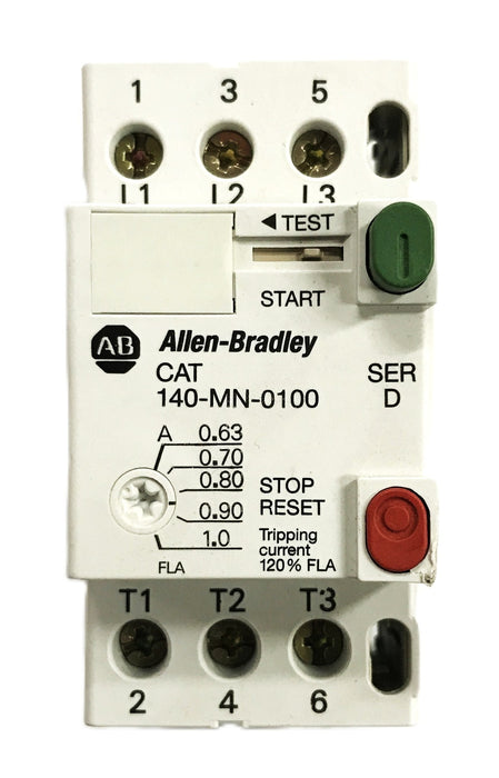 Allen-Bradley Series D Manual Motor Starter 140-MN-0100 [Lot of 2] NOS