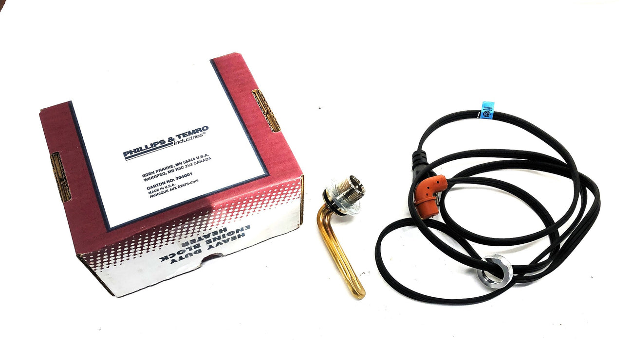 ZeroStart CSA Series P 1250W 120VAC Block Heater Assembly 3215 (LR1843) NOS