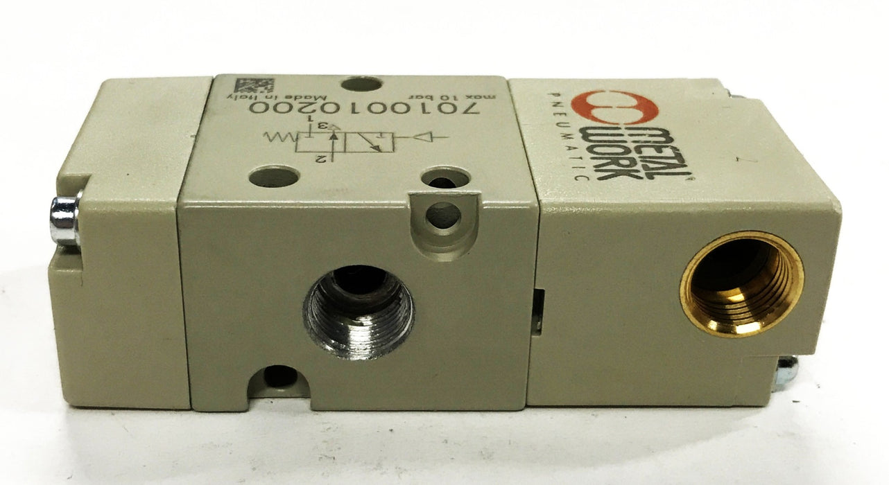 Metal Work Pneumatic Control Valve 7010010200 NOS