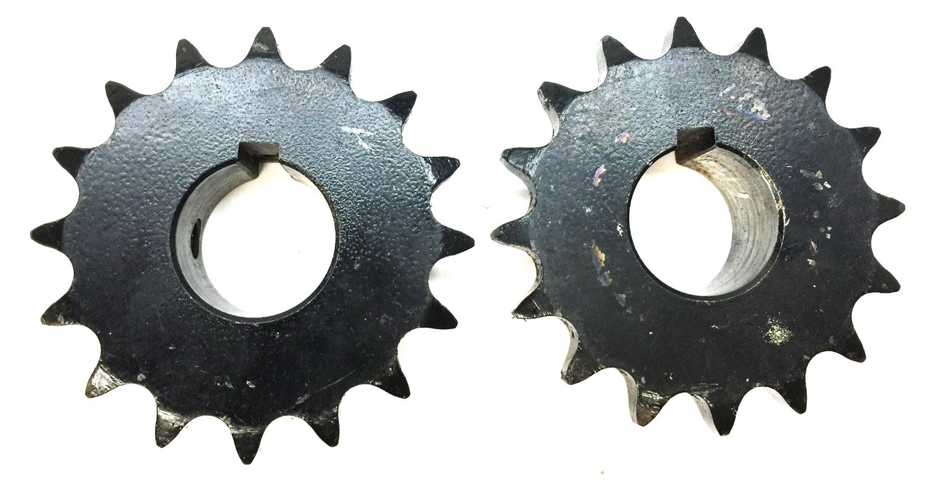 Browning 16 Tooth Roller Chain Sprocket H4016X1 [Lot of 2] NOS