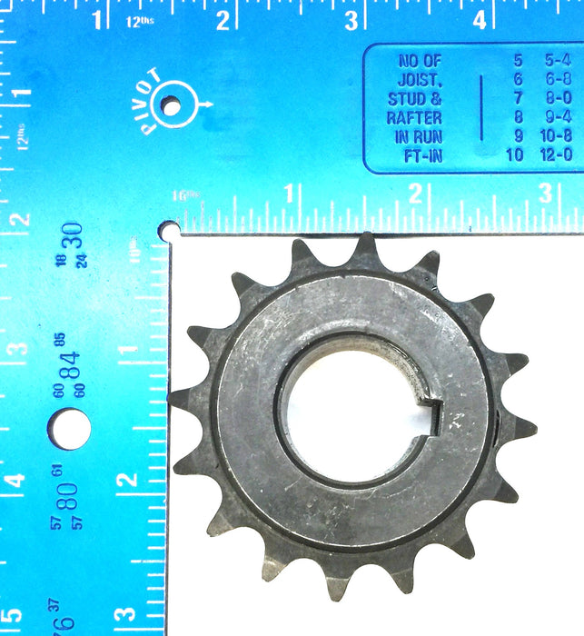 Martin Roller Chain Sprocket w/Set Screw 40BS161 NOS