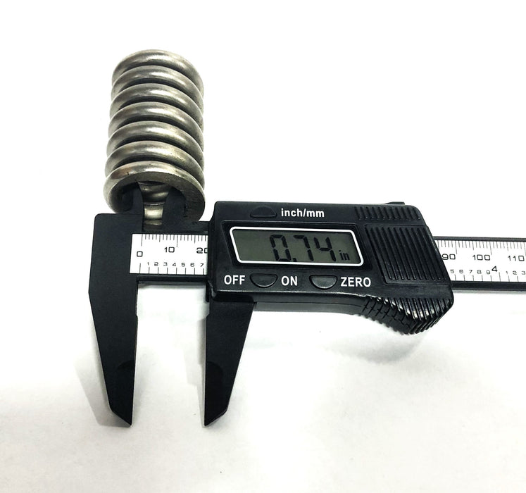 Unbranded Compression Spring 2X1.18 Inch [Lot of 4] NOS