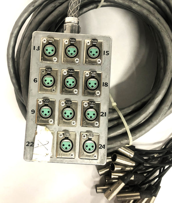 Conquest Sound Conqueror Audio Snake With 1 Bad Input 12-Channel USED